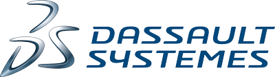 Logo de Dassault Systeme, entreprise des métiers de modélisation 3d