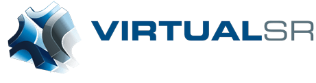 logo couleur de virtual sr, pôle d'innovation digital