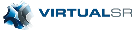 logo couleur de virtual sr, pôle d'innovation digital